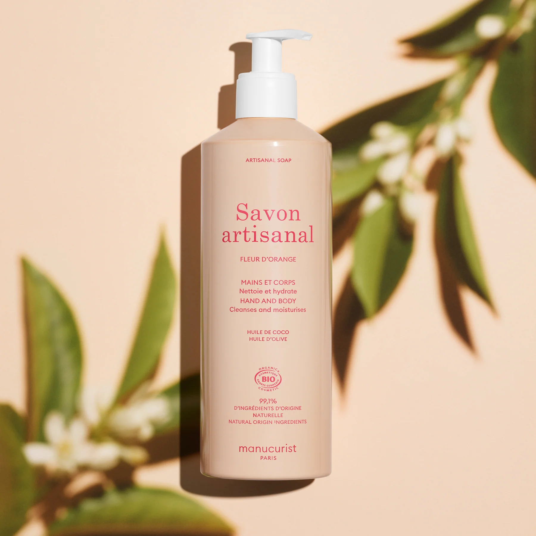 Organic Orange Blossom Hand & Body Wash - Cosmos Organic