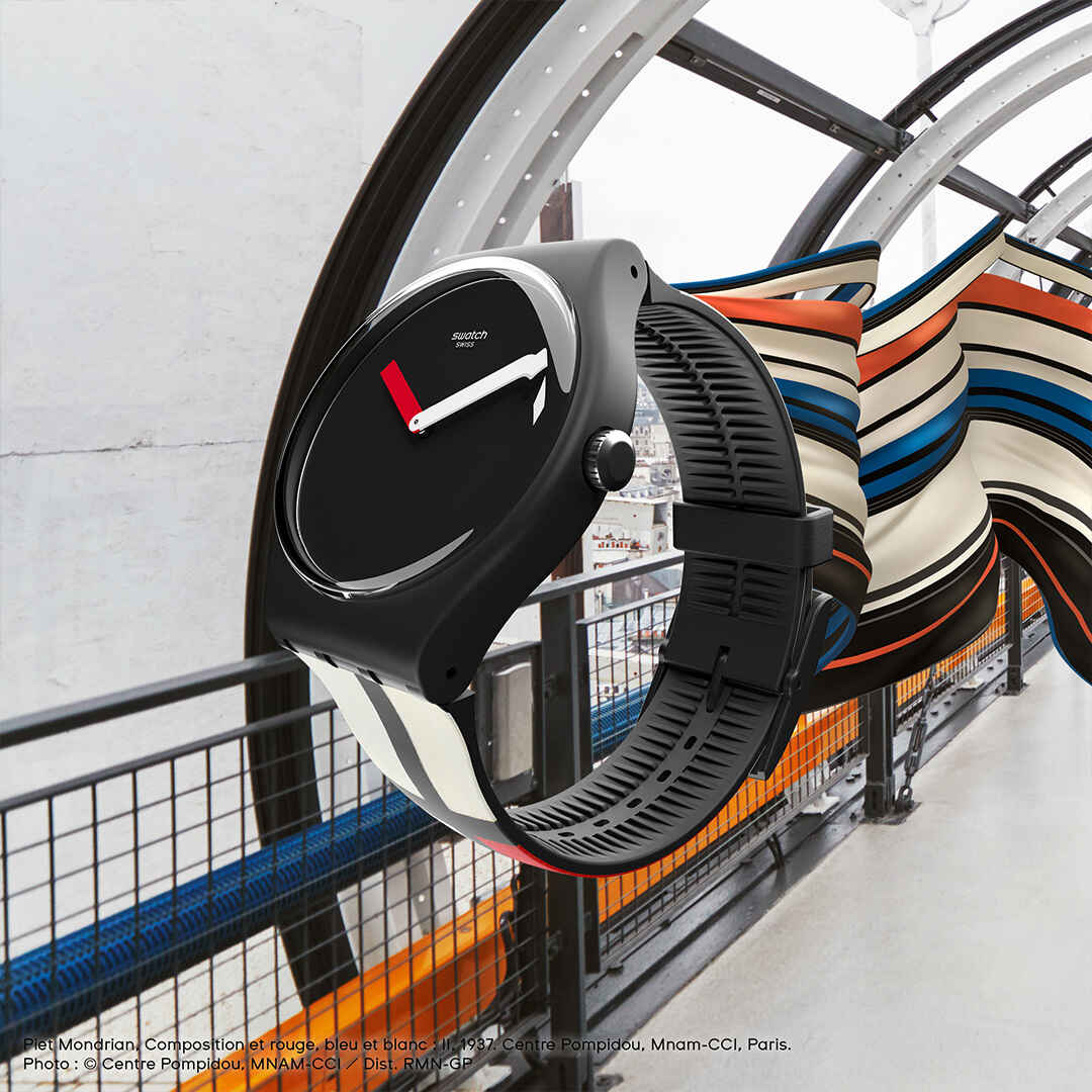 RED, BLUE AND WHITE, BY PIET MONDRIAN