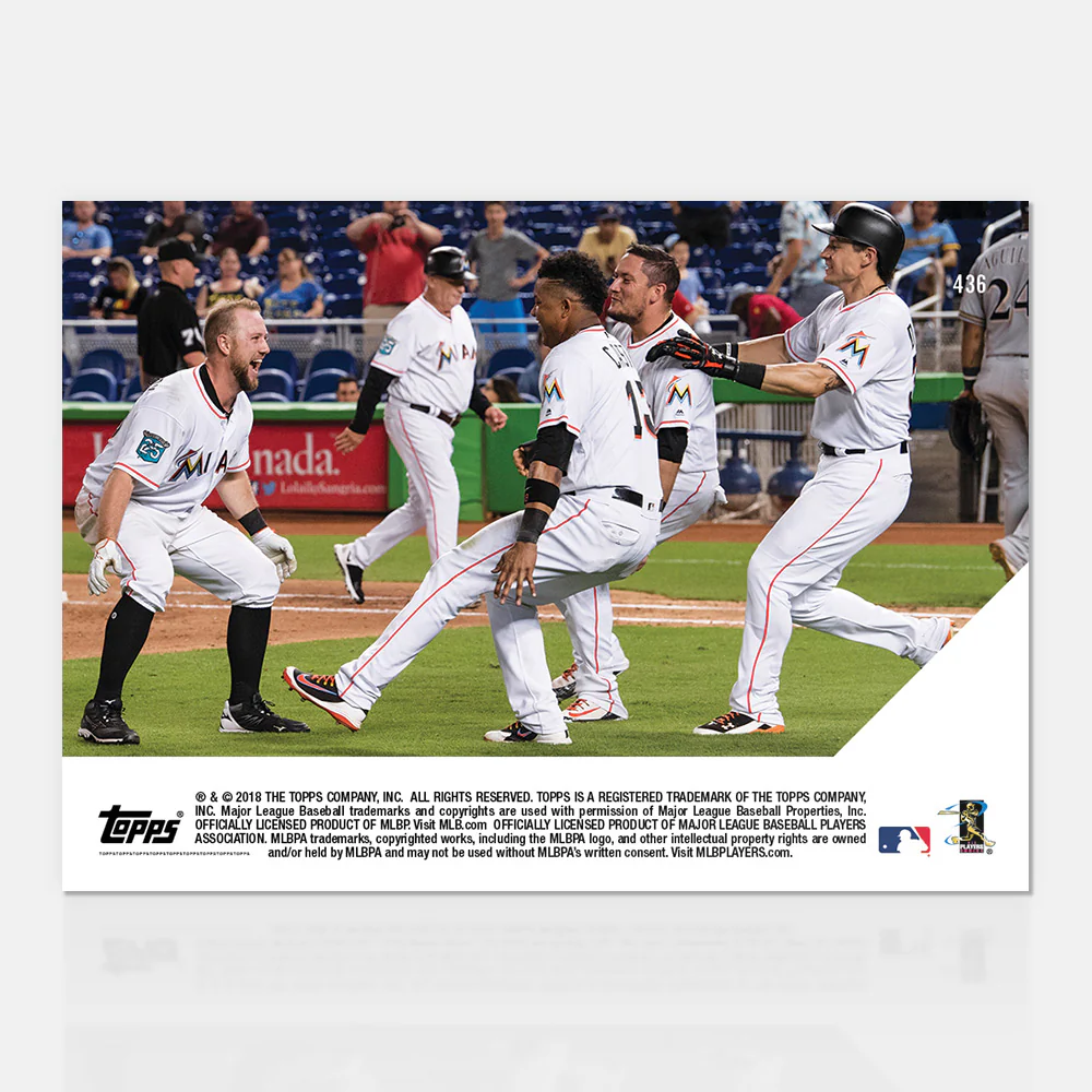 Bryan Holaday - 07/09/2018 TOPPS NOW® Card 436 - Print Run: 109