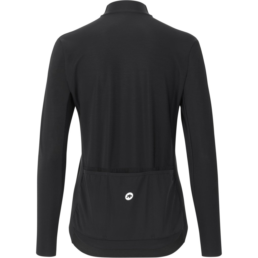 Assos UMA GT C2 Spring Fall Long Sleeve Jersey Women - black series