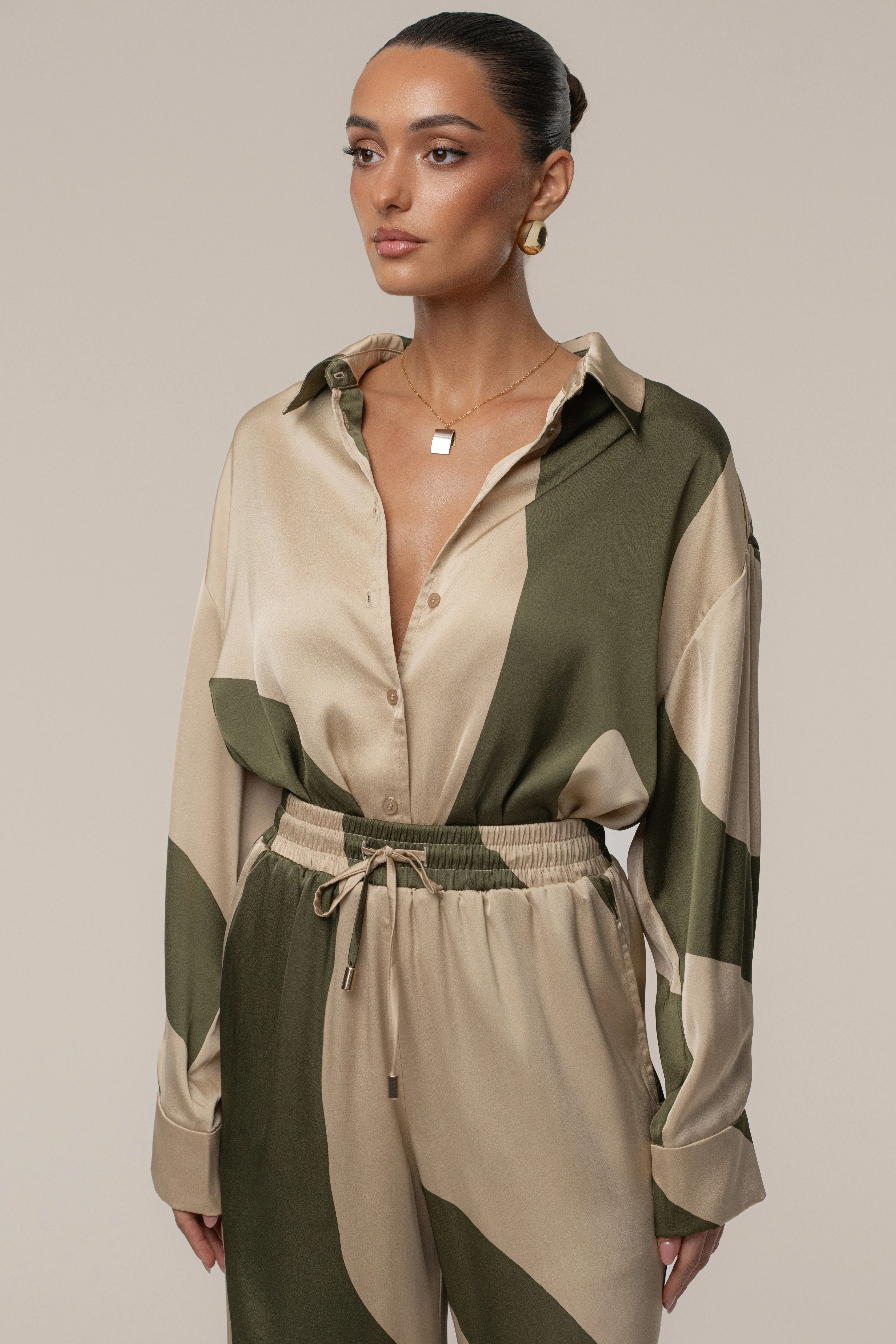 Multi Ella Safari Blouse