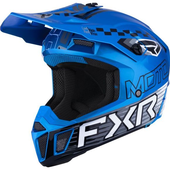 FXR CLUTCH CHILDREN'S 2026 cross helmet - BlueRef: FXR1770