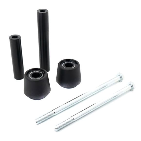 Barracuda Frame Sliders Kit Wheels - BlackTRIUMPH 660 TRIDENT 660 - 2021 - 2025Ref: bar0380 / tr6101-21