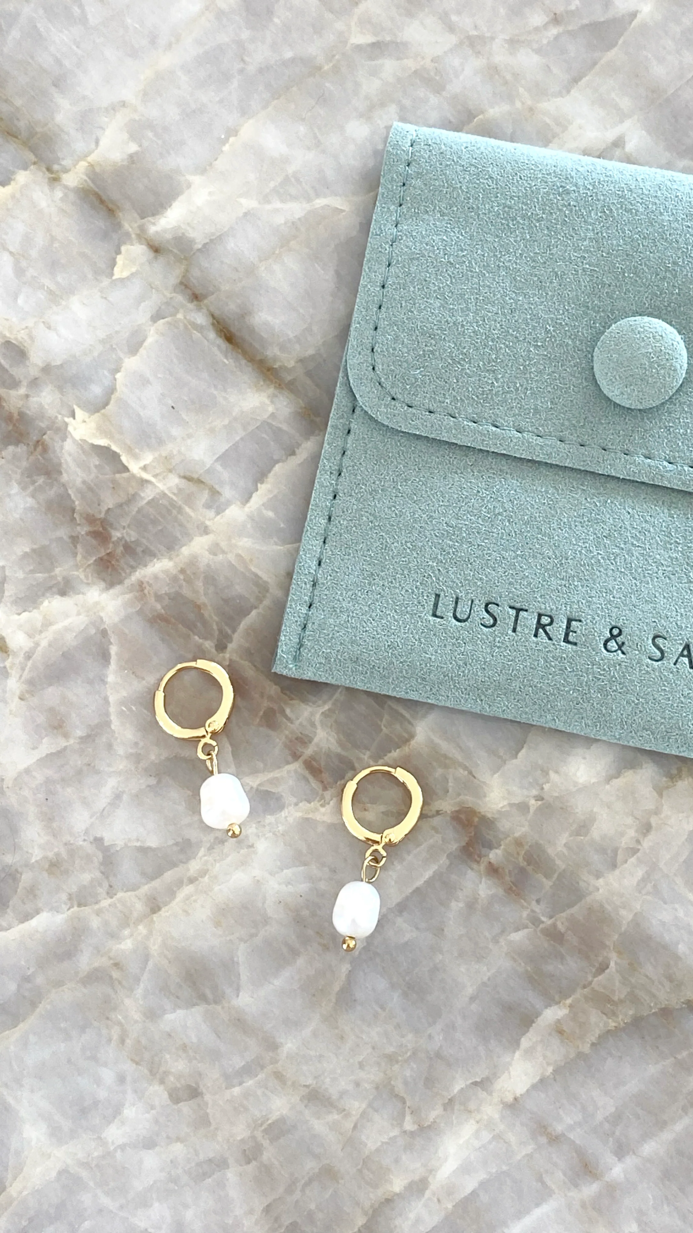 Marley Sleepers - Gold/Pearl