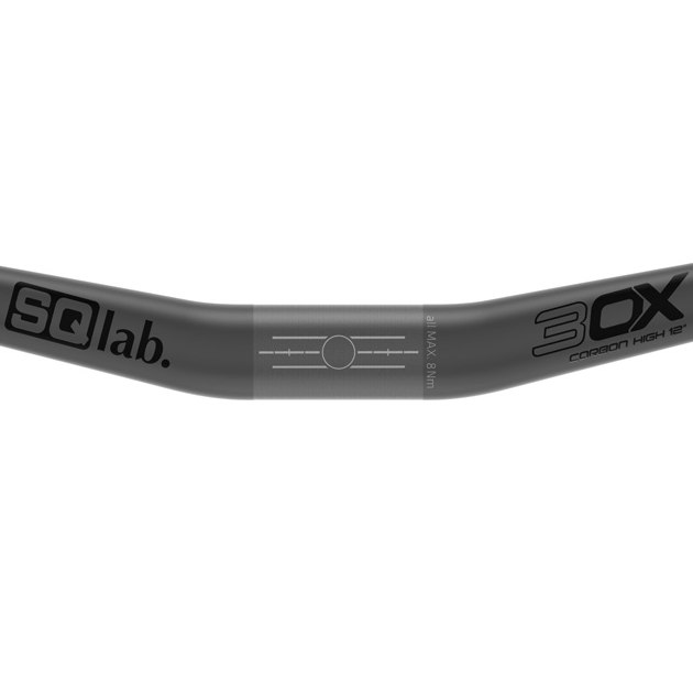 SQlab 3OX MTB Carbon Handlebar - 12° - 31.8 - 45mm High Rise