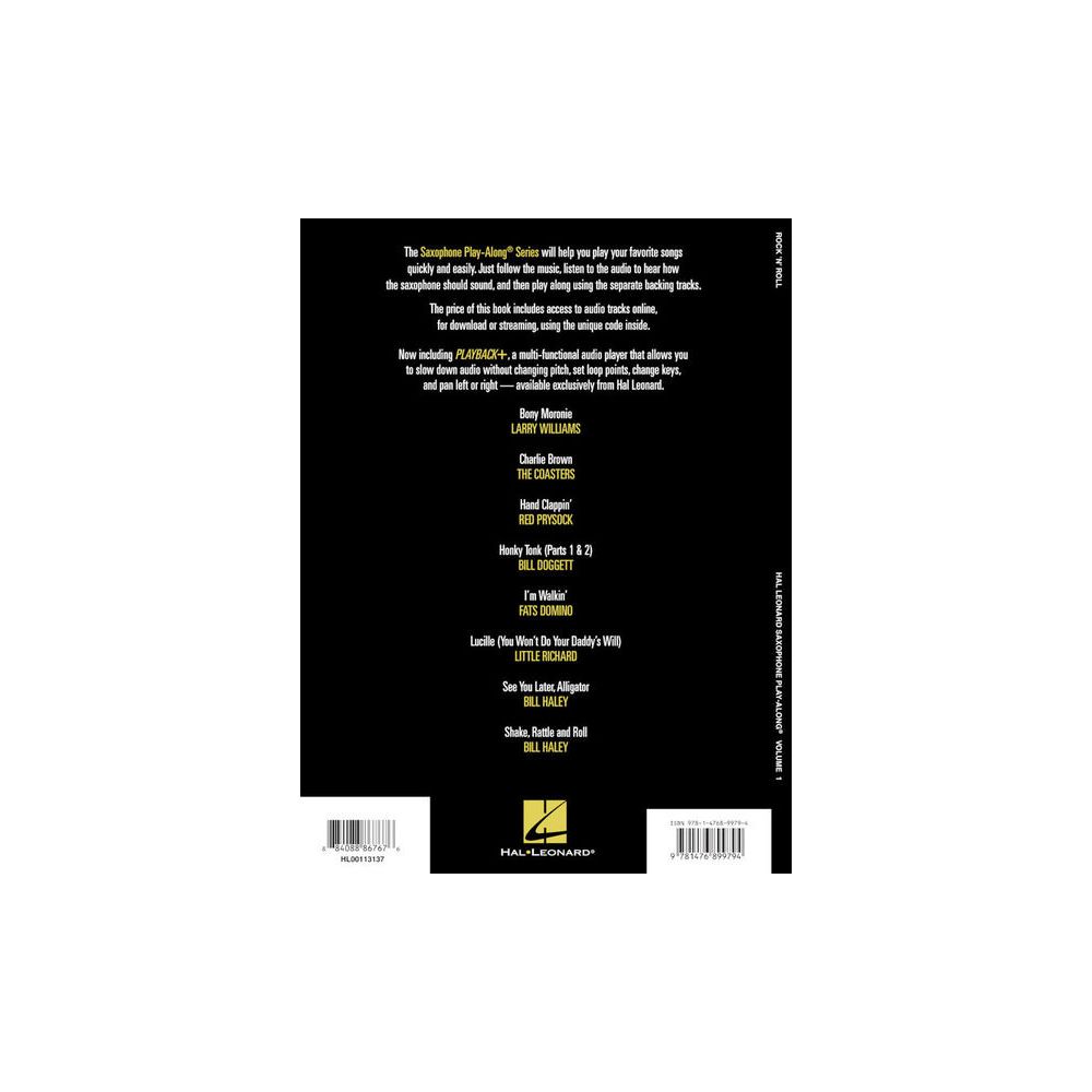 Hal Leonard Sax Play