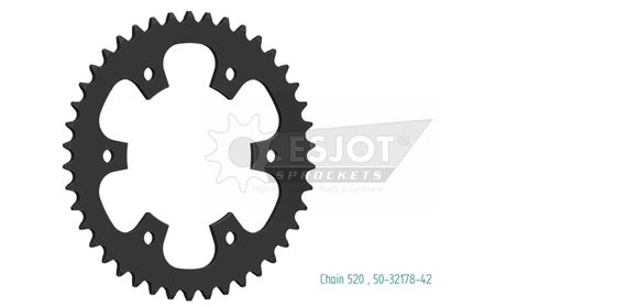 Esjot crown 42 teethRef: Esjo00014A / 12113059