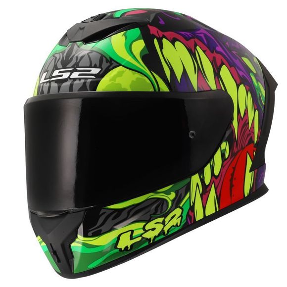 LS2 FF820 - RAPID III - LYCANT - Purple / Green Full-Face HelmetRef: LS1273