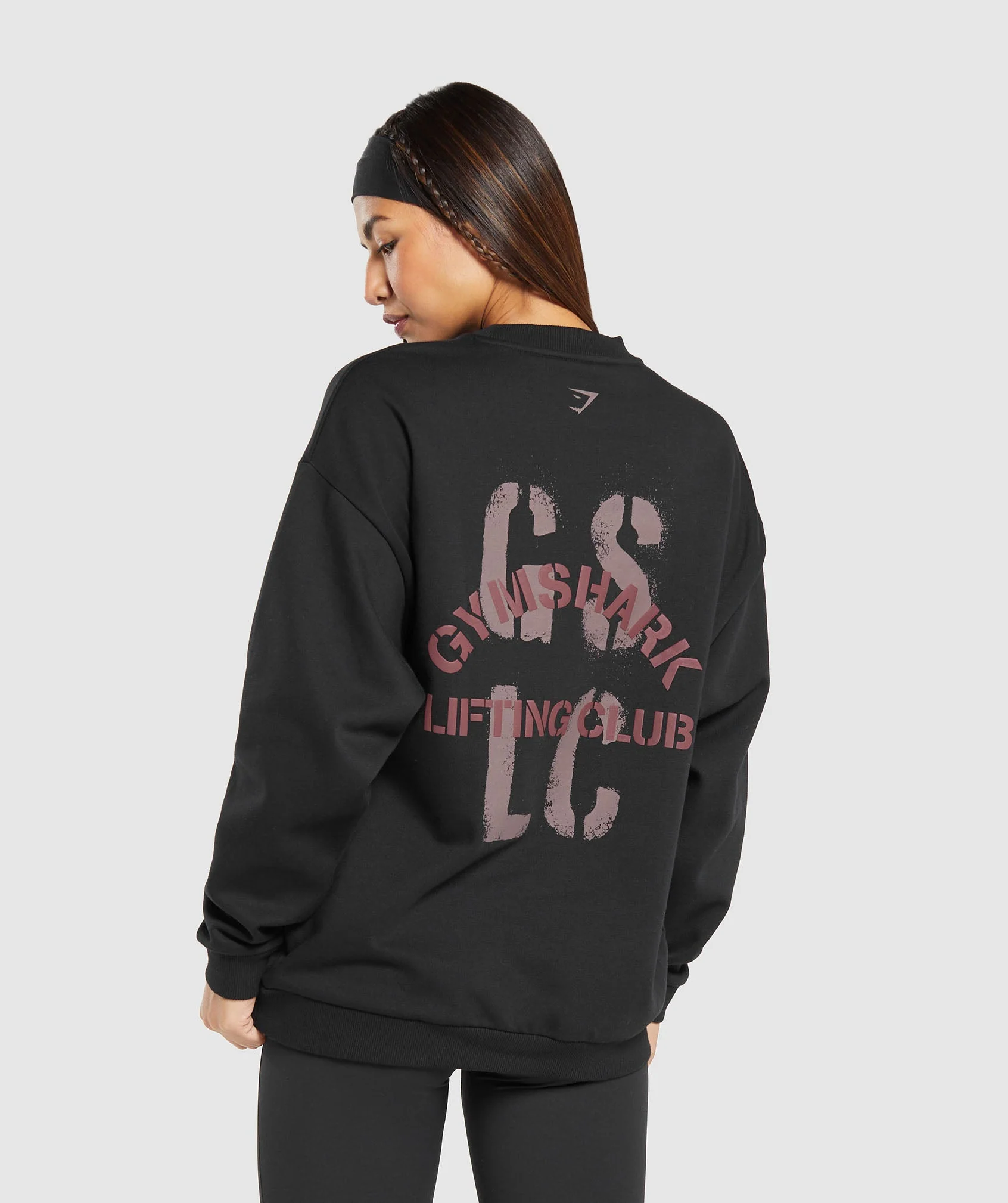 Built Oversized Sweatshirt Black
