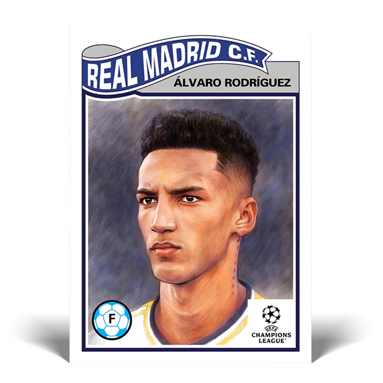 Topps UK - UCC Living Set Card #586 - Álvaro Rodríguez