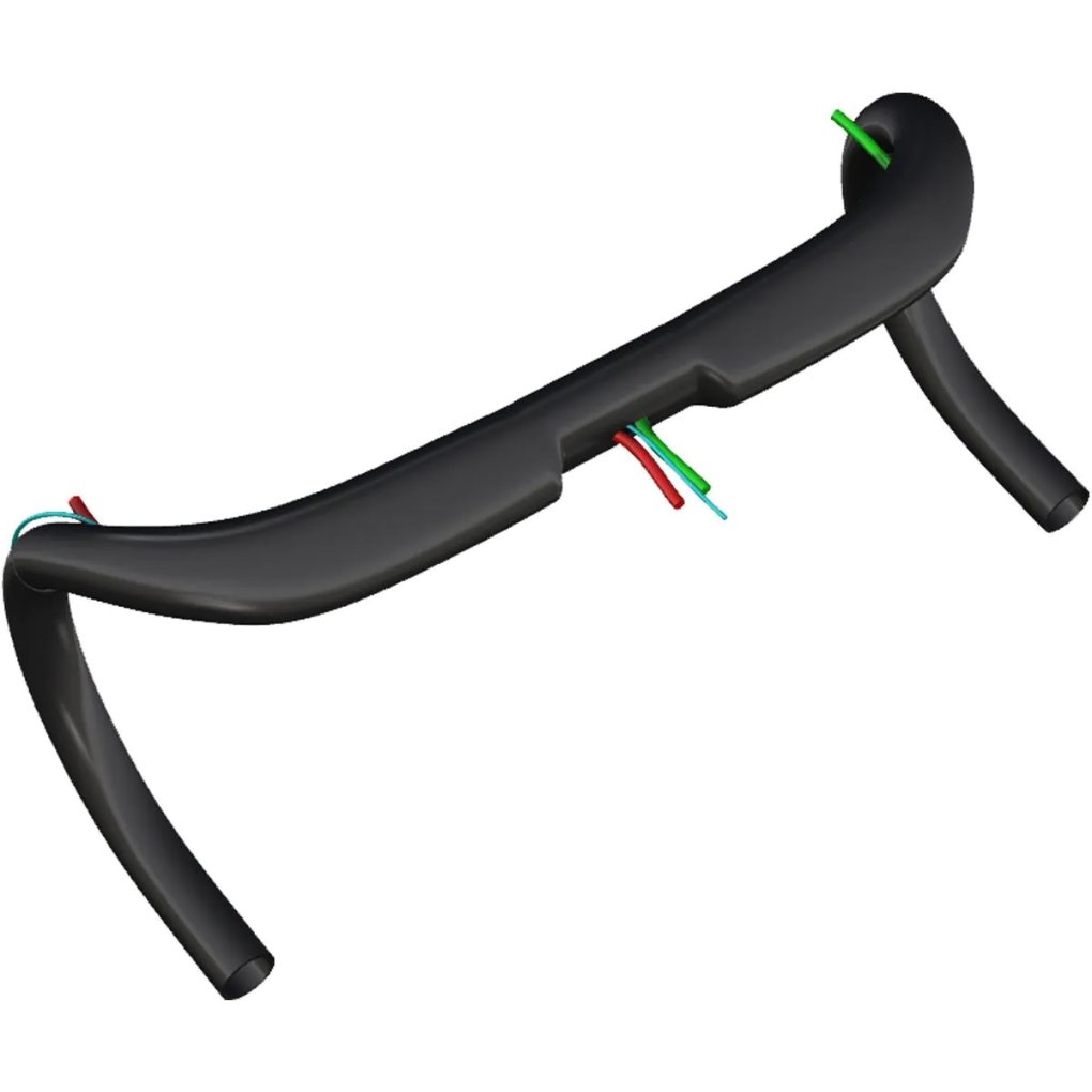 Deda SuperZero Alloy DCR 31.7 Aero Handlebar - 40cm - polish on black (POB)