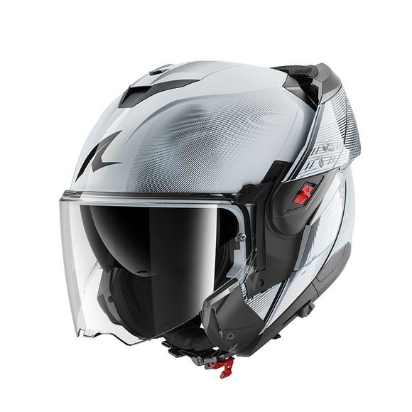 Shark OXO SPEED-TECH Modular Helmet - Gray / WhiteRef: Sh1882-Swb