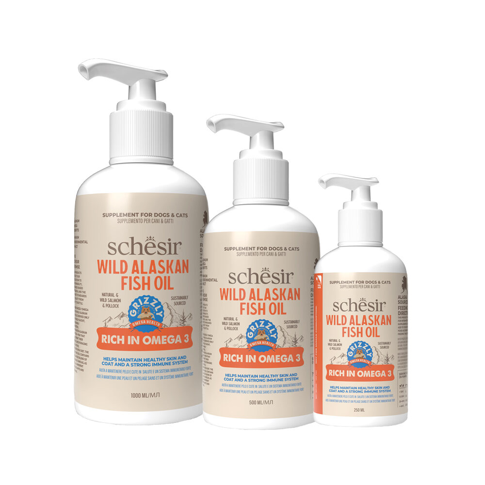 Schesir Grizzly Wild Alaskan Fish Oil - 250 ml