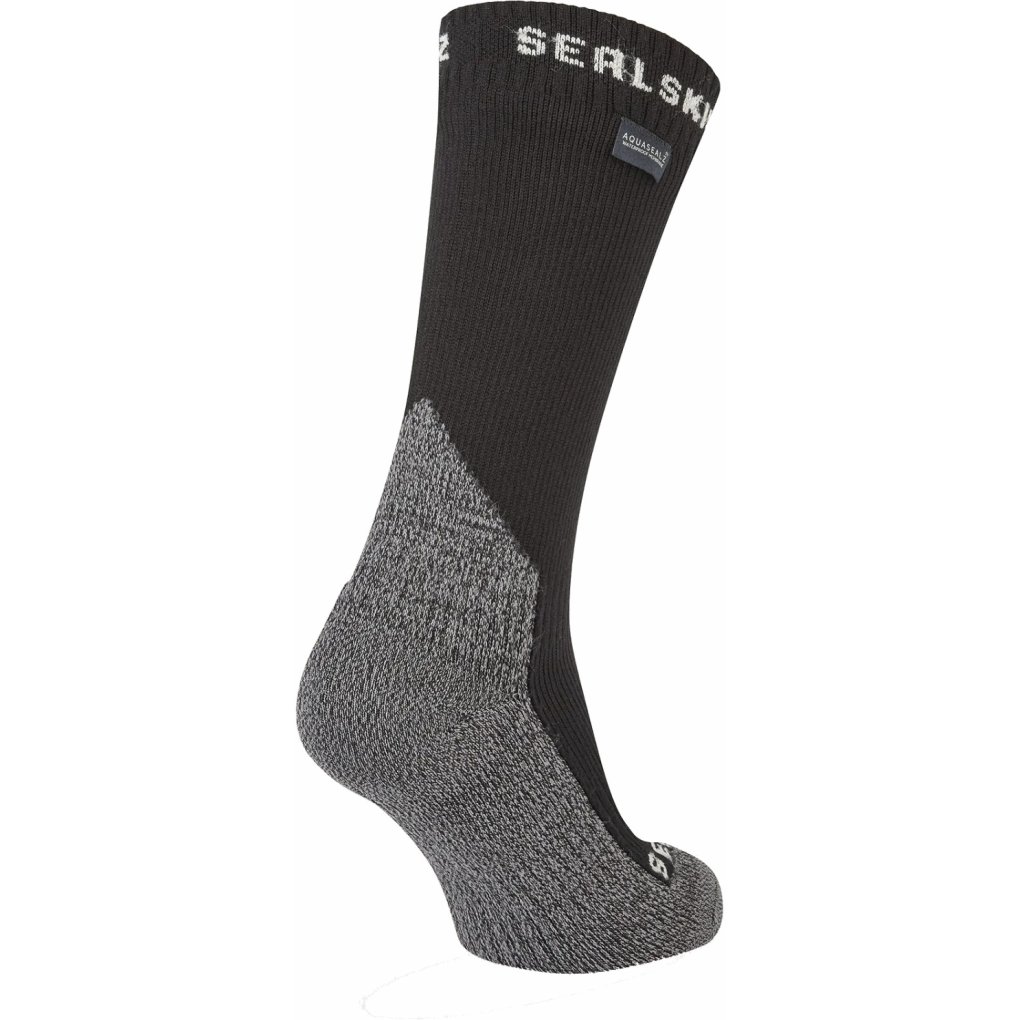 SealSkinz Stanfield Waterproof Extreme Cold Weather Mid Length Socks - Black