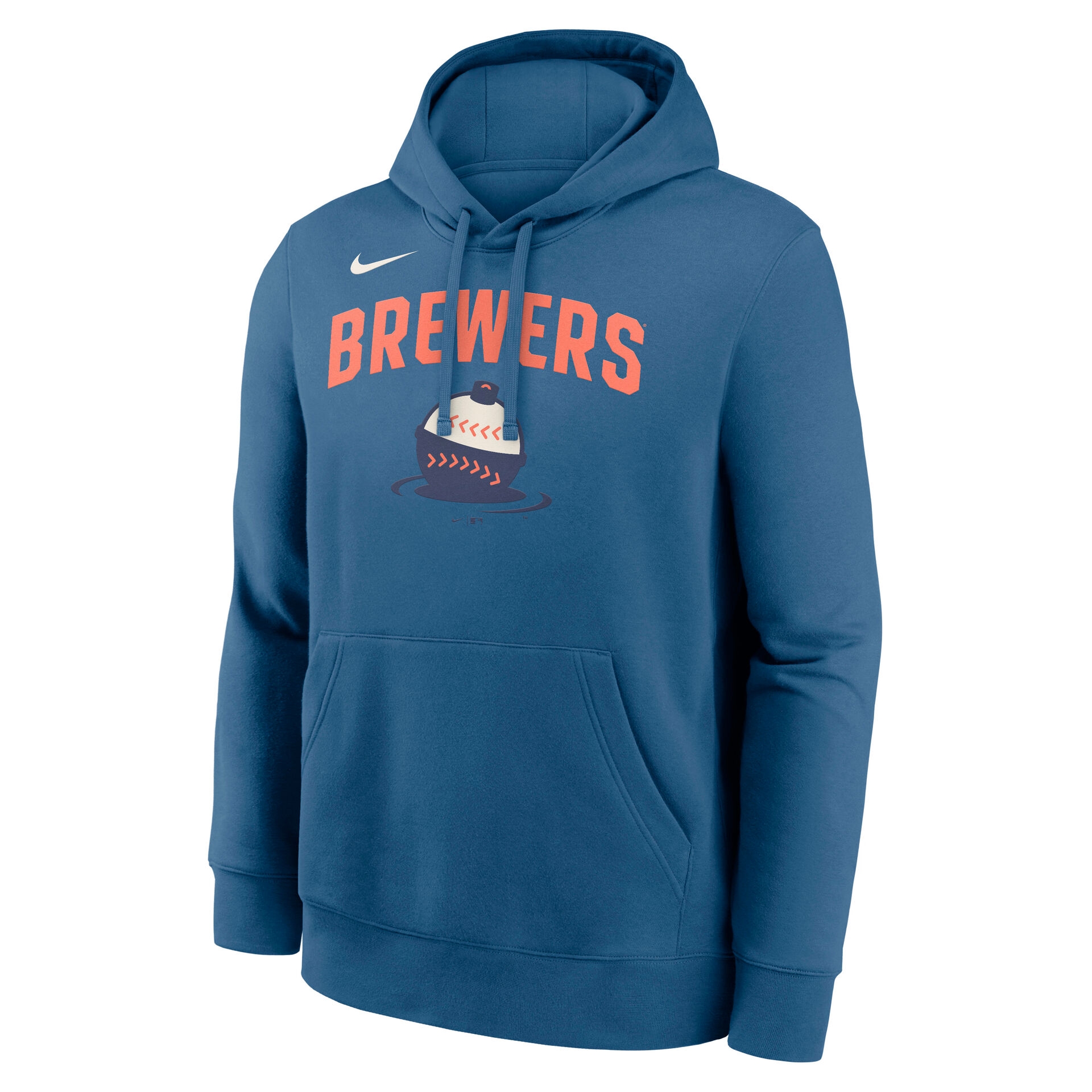 Milwaukee Brewers City Connect Club MLB Hoodie Blue