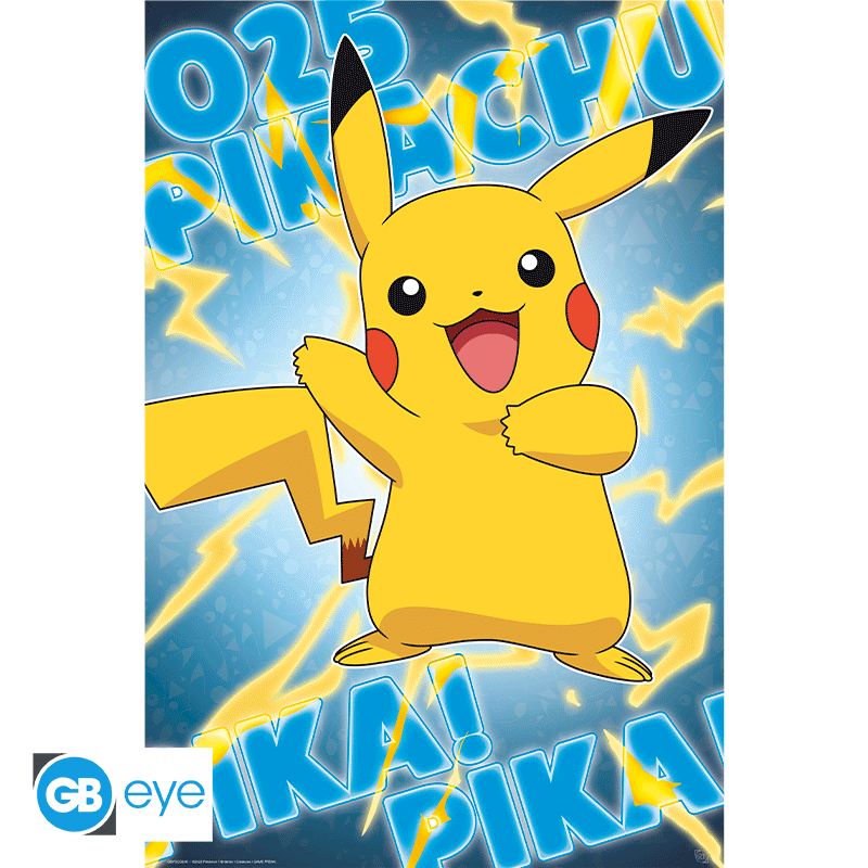 POKEMON Foil Poster Pikachu (91.5 x 61 cm)