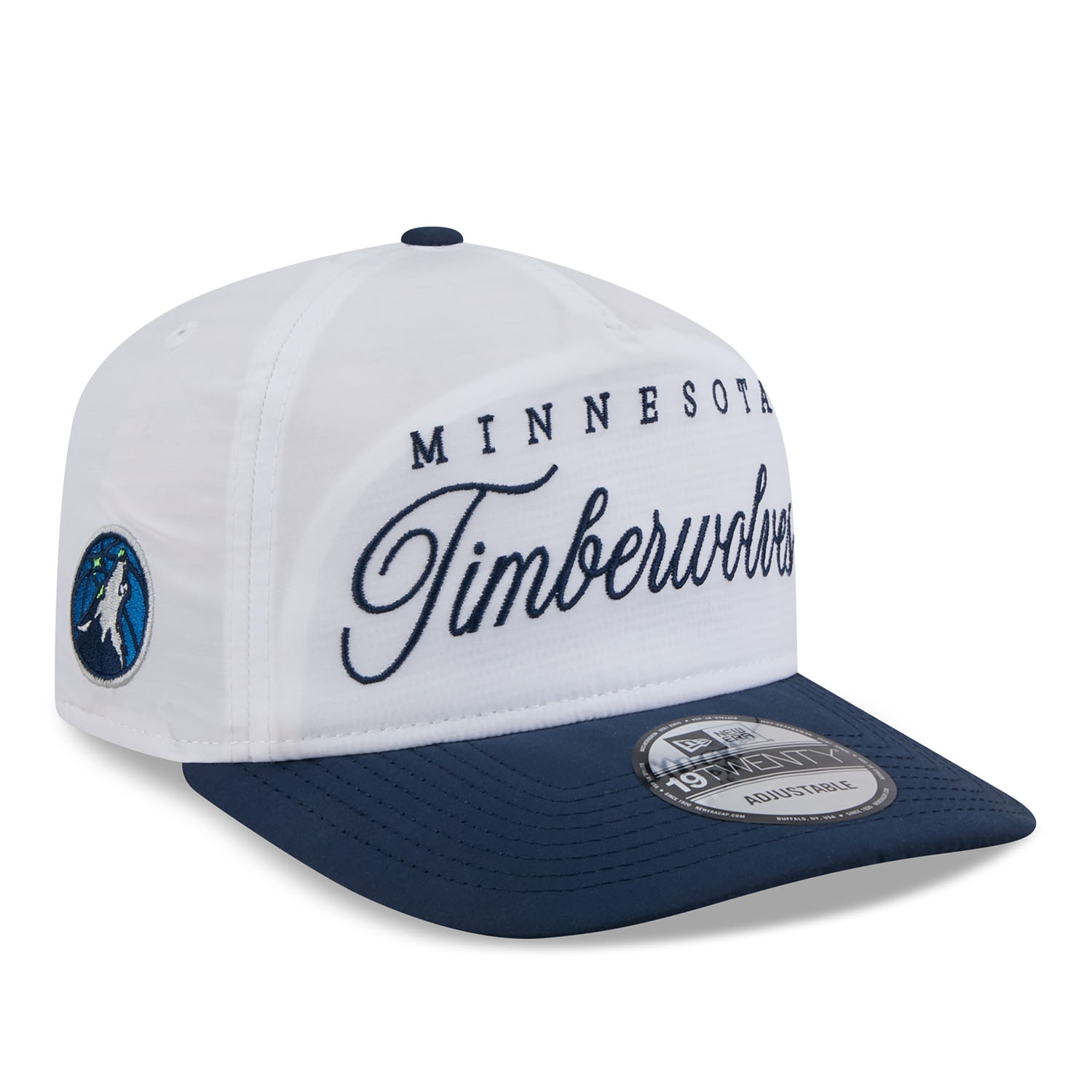 Minnesota Timberwolves 2025 NBA Draft 19Twenty Adjustable Cap OTC White
