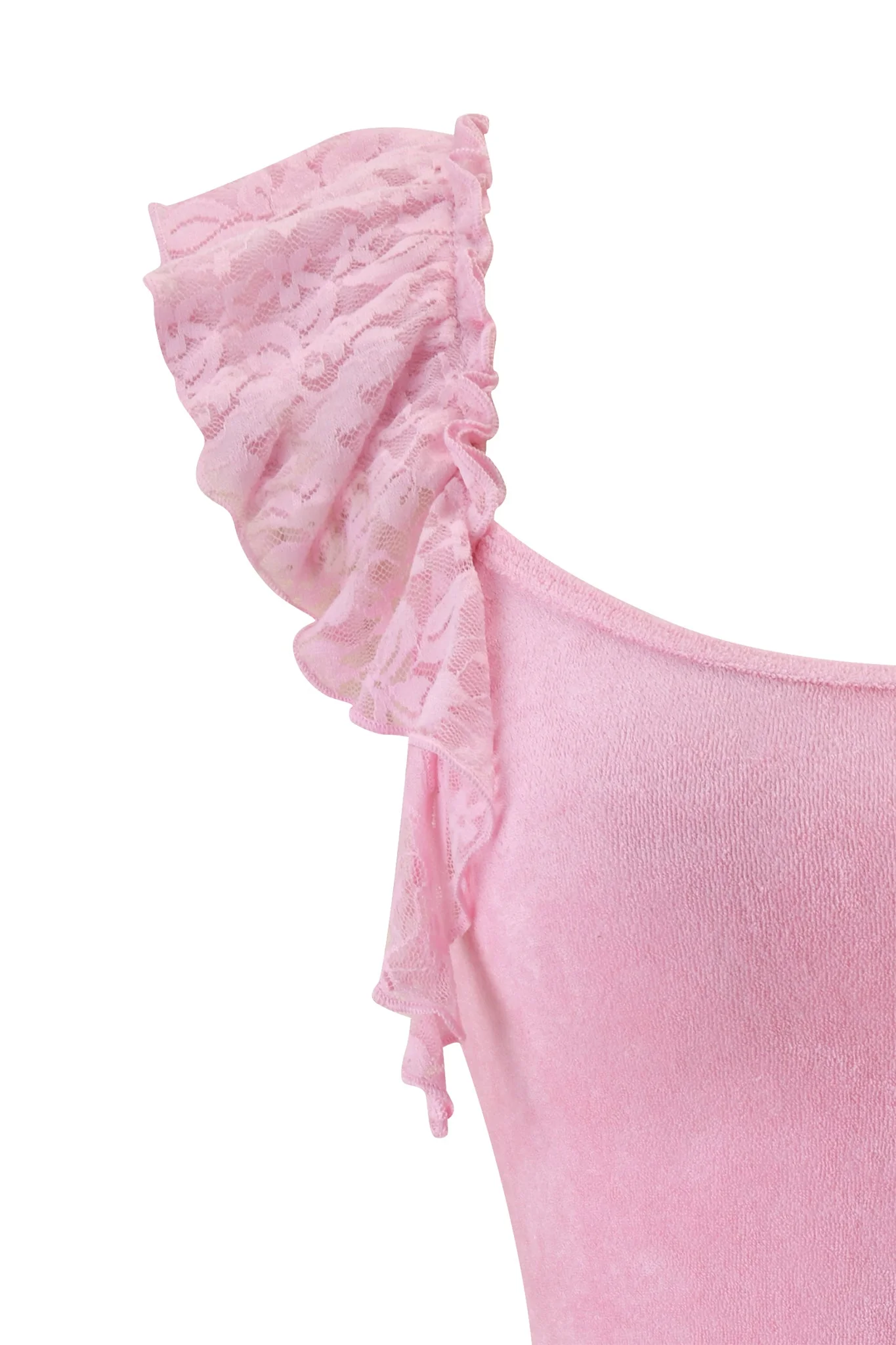 Brielle Terry Mini Dress - Pink