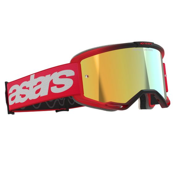 Alpinestars Vision 5 Blaze 2025 - Black / Rouge cross MaskRef: ap3739 / 5102125-3115-os