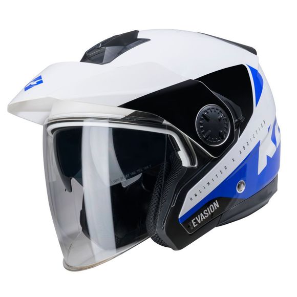 Kenny EVASION GRAPHIC Open-Face Helmet - BlueRef: KE2575