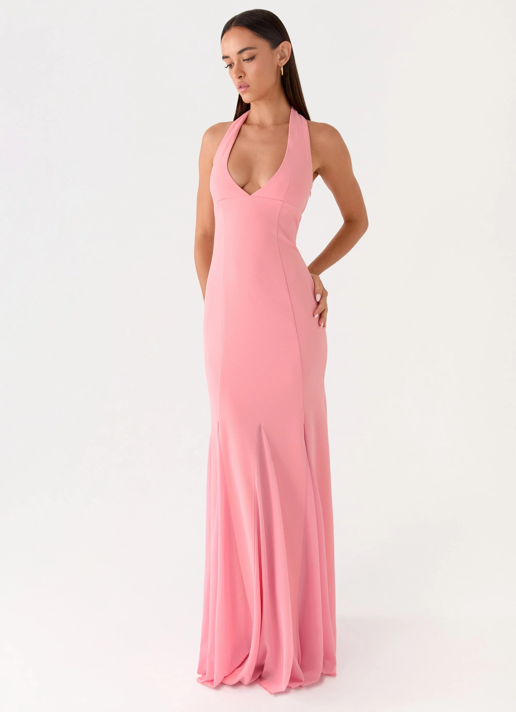 Girl Talk Maxi Dress - Pink
