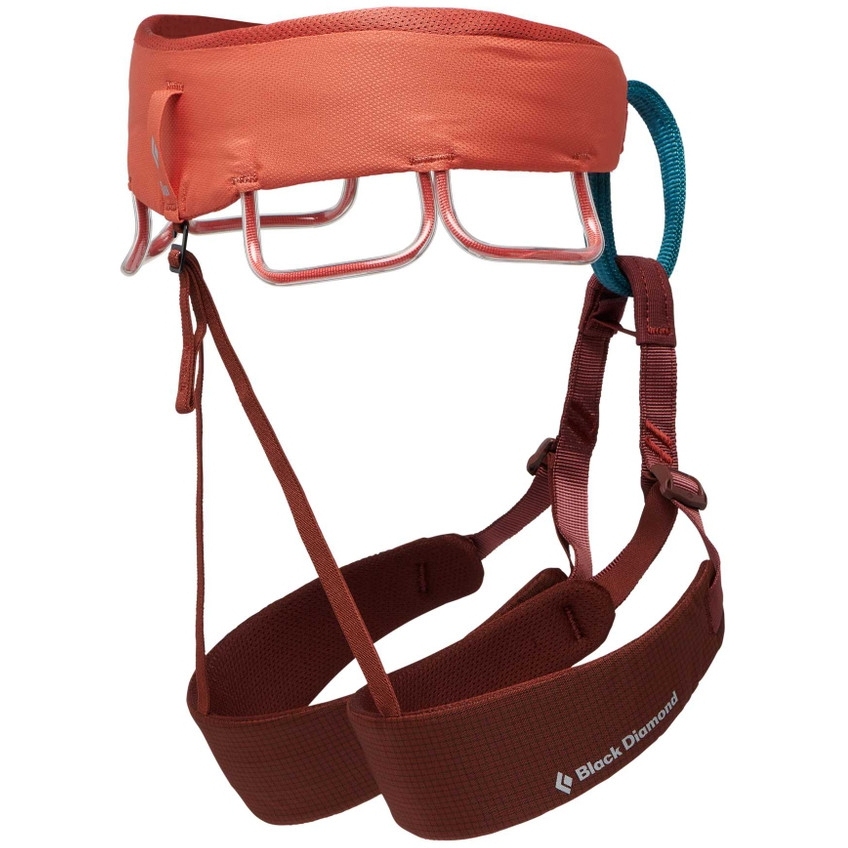 Black Diamond Momentum Climbing Harness Women - Baja Sunrise