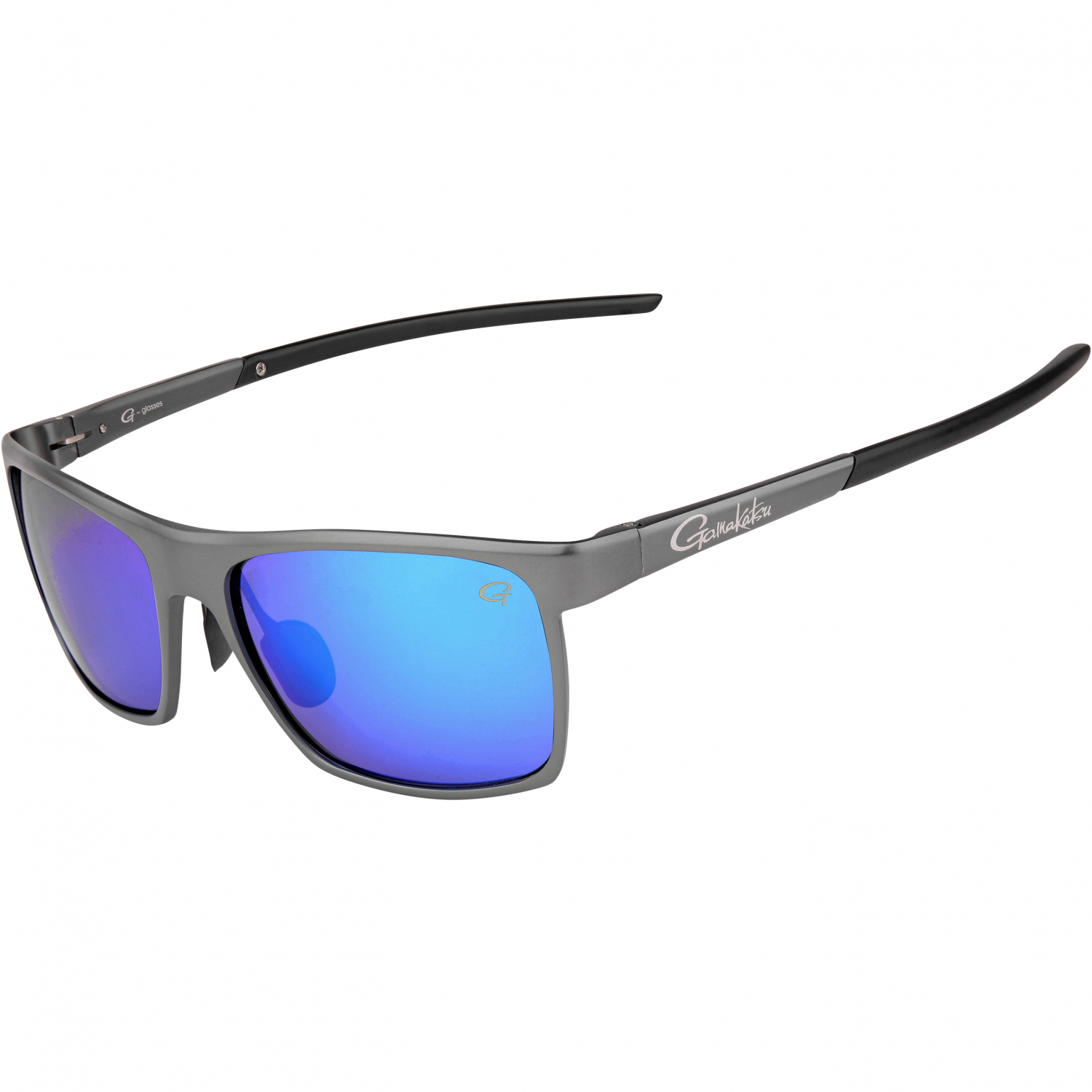 Gamakatsu G-Glasses Aluminium (Grey \/ Ice Blue Mirror)