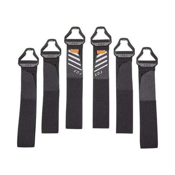 Fox Titan Pro D3O ® ® Knee RPCMNT STRAPS 2025 - black strap - BlackRef: FX5832