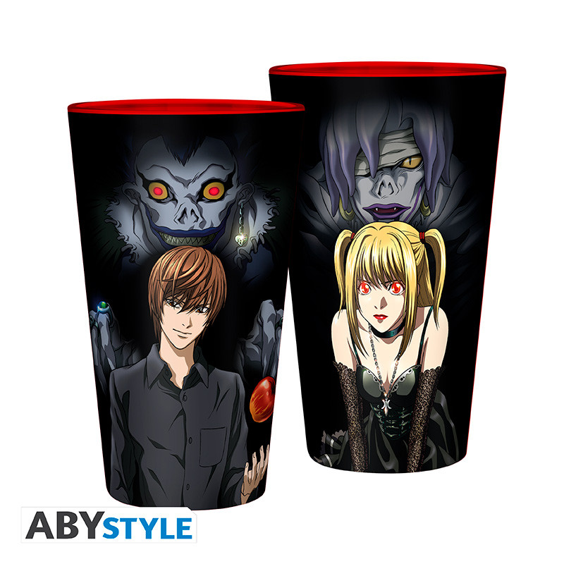 DEATH NOTE  Large Glass Light & Misa