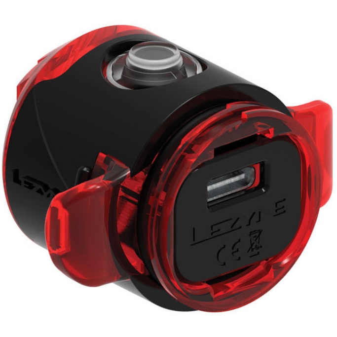Lezyne Femto USB-C Drive Rear Light - w/o StVZO - black