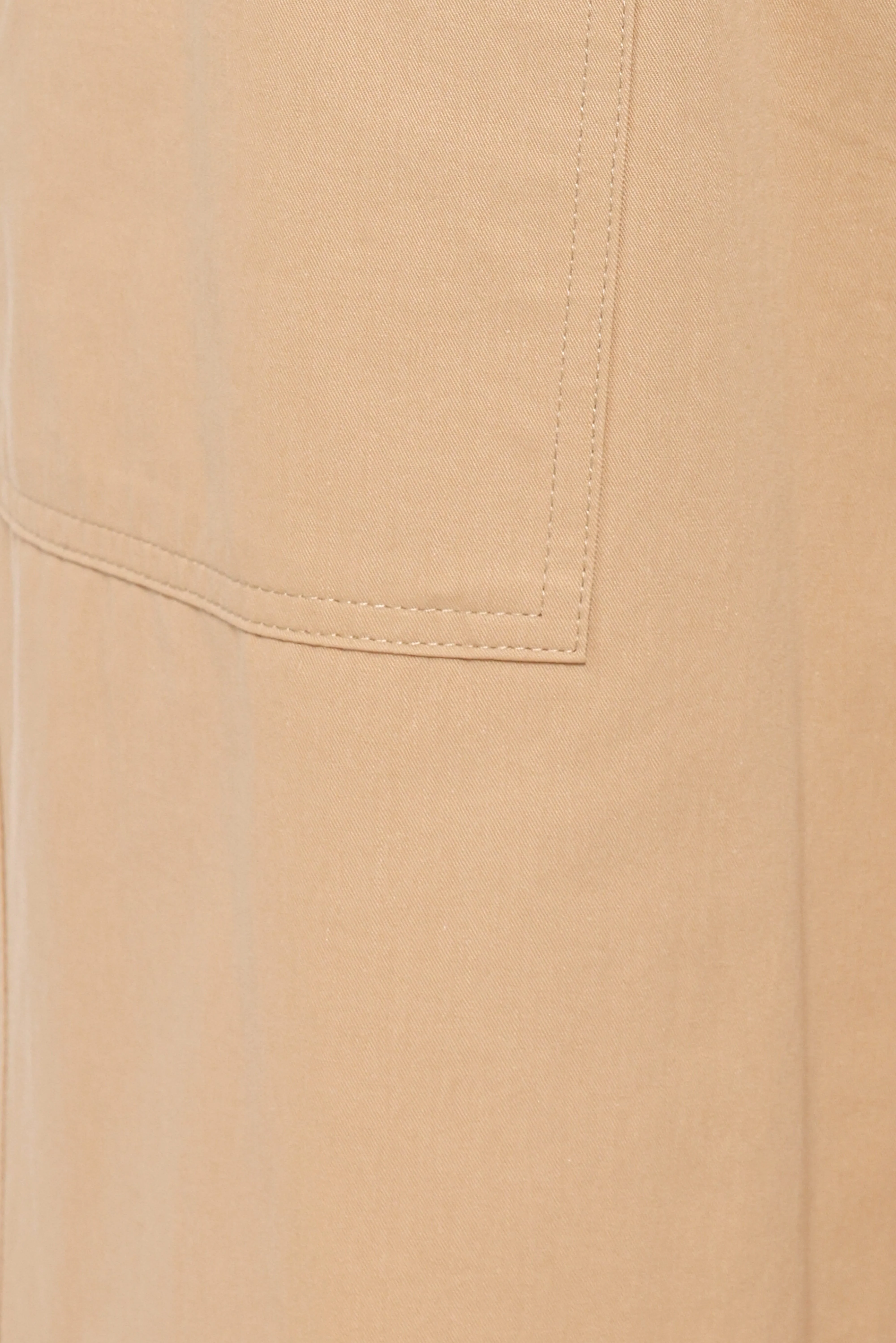 Mia Wide Leg Cropped Pant - Taupe