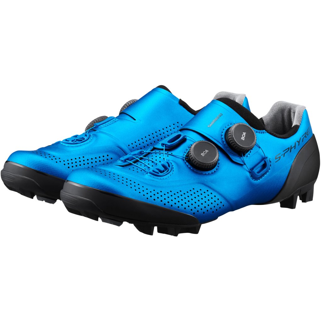 Shimano S-Phyre SH-XC902 Bike Shoes Men - Wide - Blue