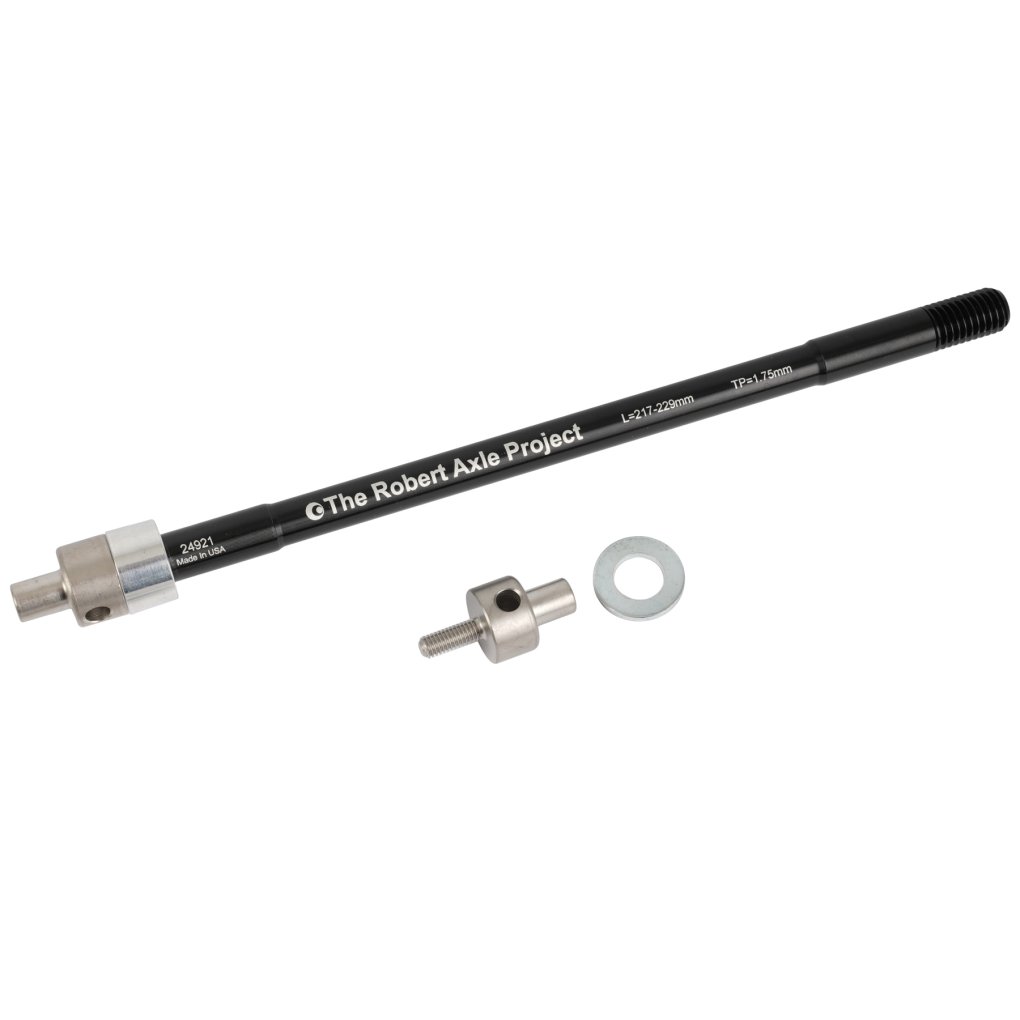 The Robert Axle Project - Thru Axle for BOB Trailers - 12x148/197mm - M12x1.75 - 174-229mm - BOB107 / BOB110 / BOB111