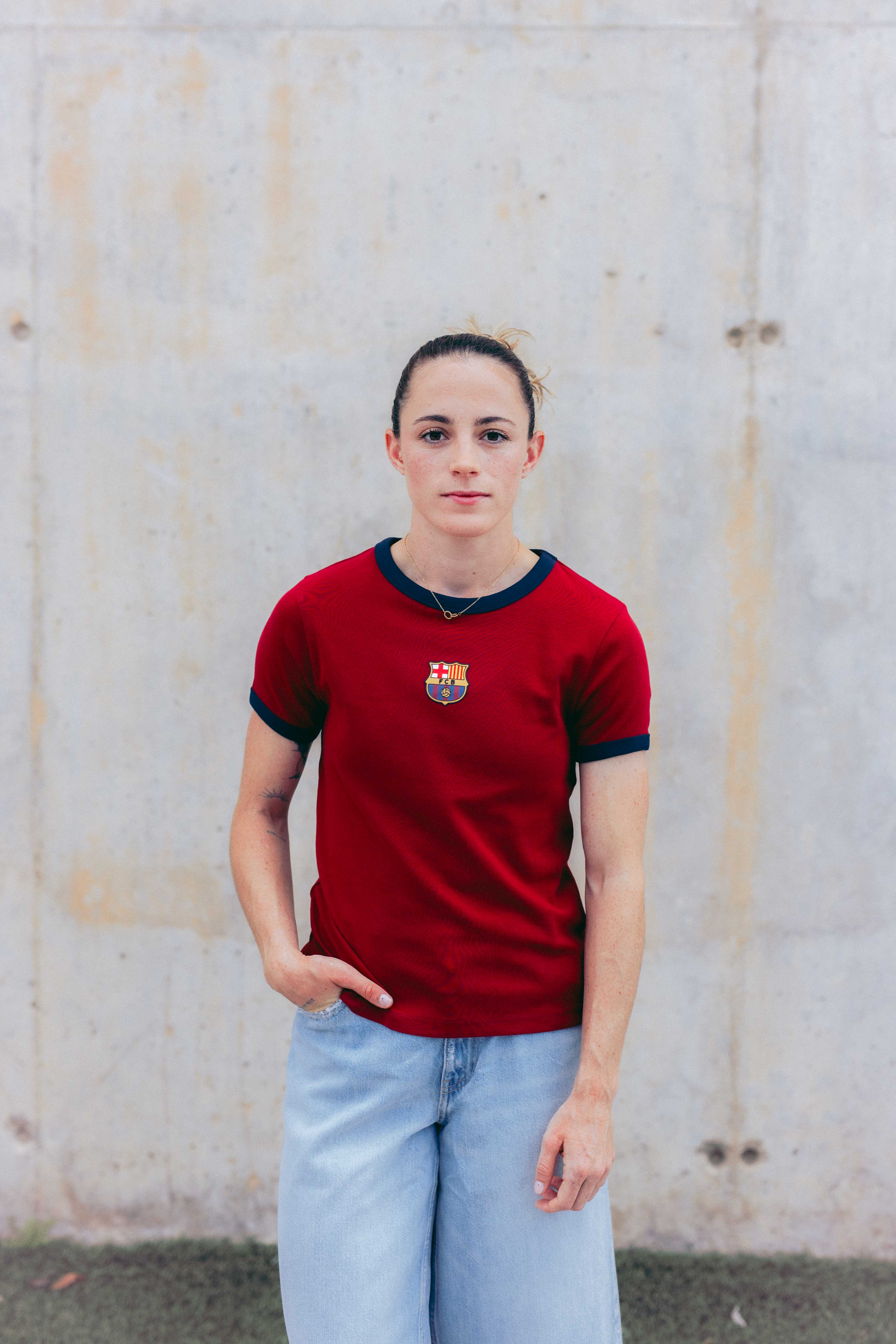 T-Shirt Red Barça - Woman