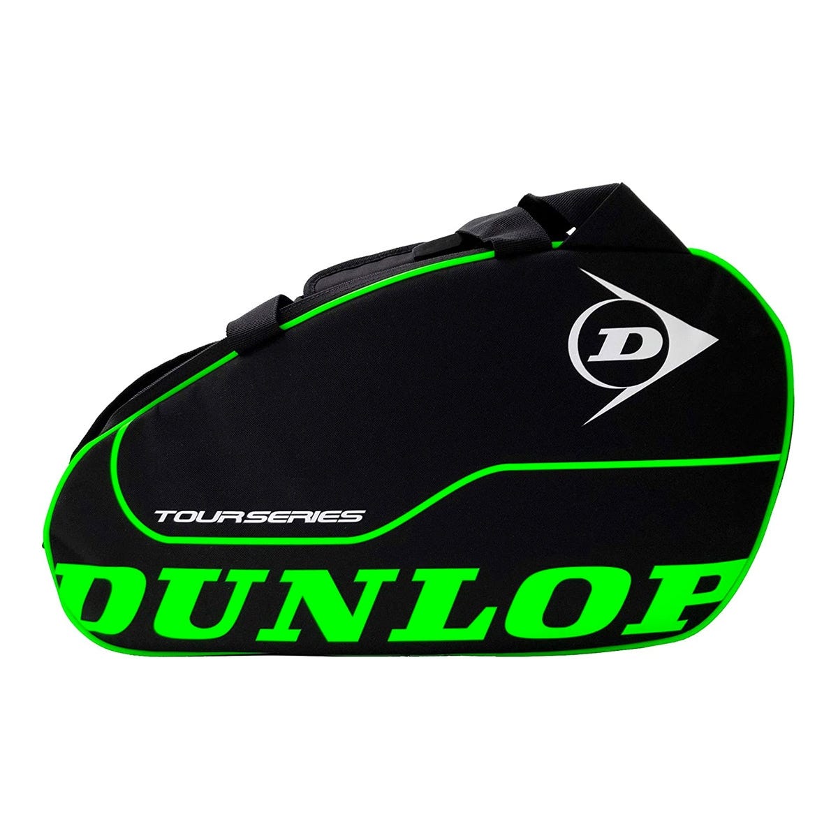 DUNLOP TOUR INTRO BLACK AND GREEN PADEL BAG