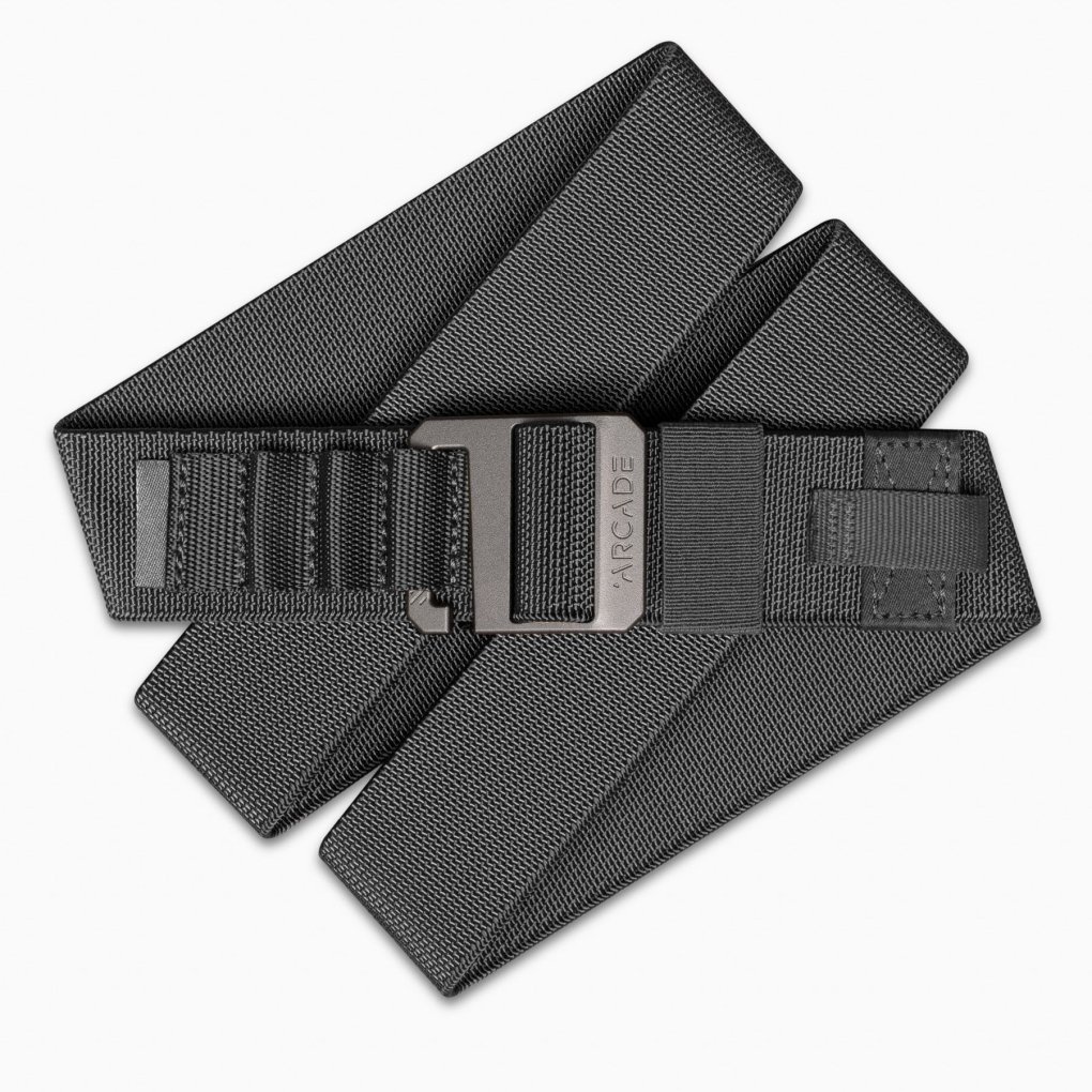 Arcade Utility Hardware Alu Stretch Belt - black