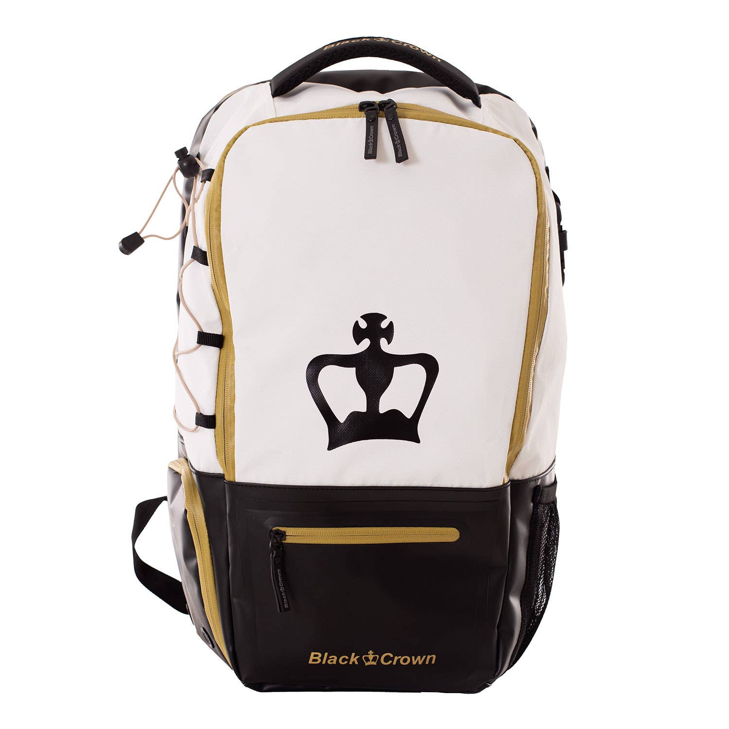 BACKPACK BLACK CROWN RAPTOR V2 WHITE/GOLD A005990