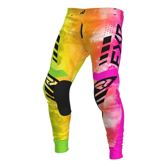 FXR PODIUM ACID SHERBERT 2022 cross pants - Orange / GreenRef: FXR0140