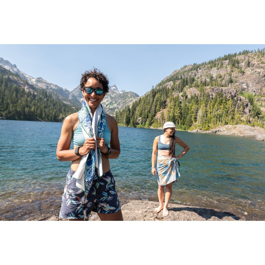PackTowl Personal Hand Towel - lake blue
