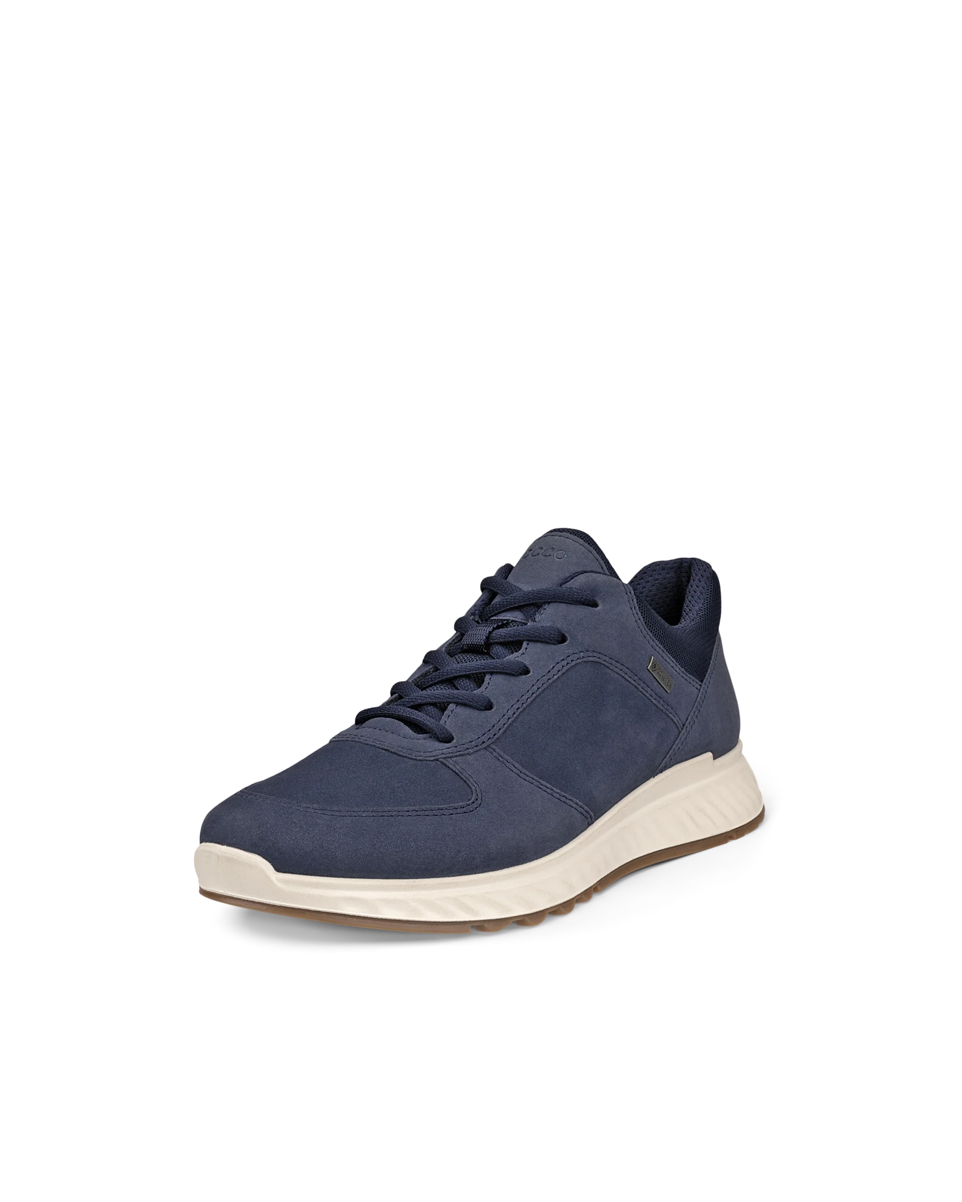 ECCO EXOSTRIDE W Damen Outdoor-Schuhe aus Nubukleder mit Gore-Tex Marineblau