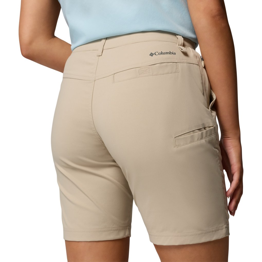 Columbia Leslie Falls II Shorts Women - Ancient Fossil - Length 9''