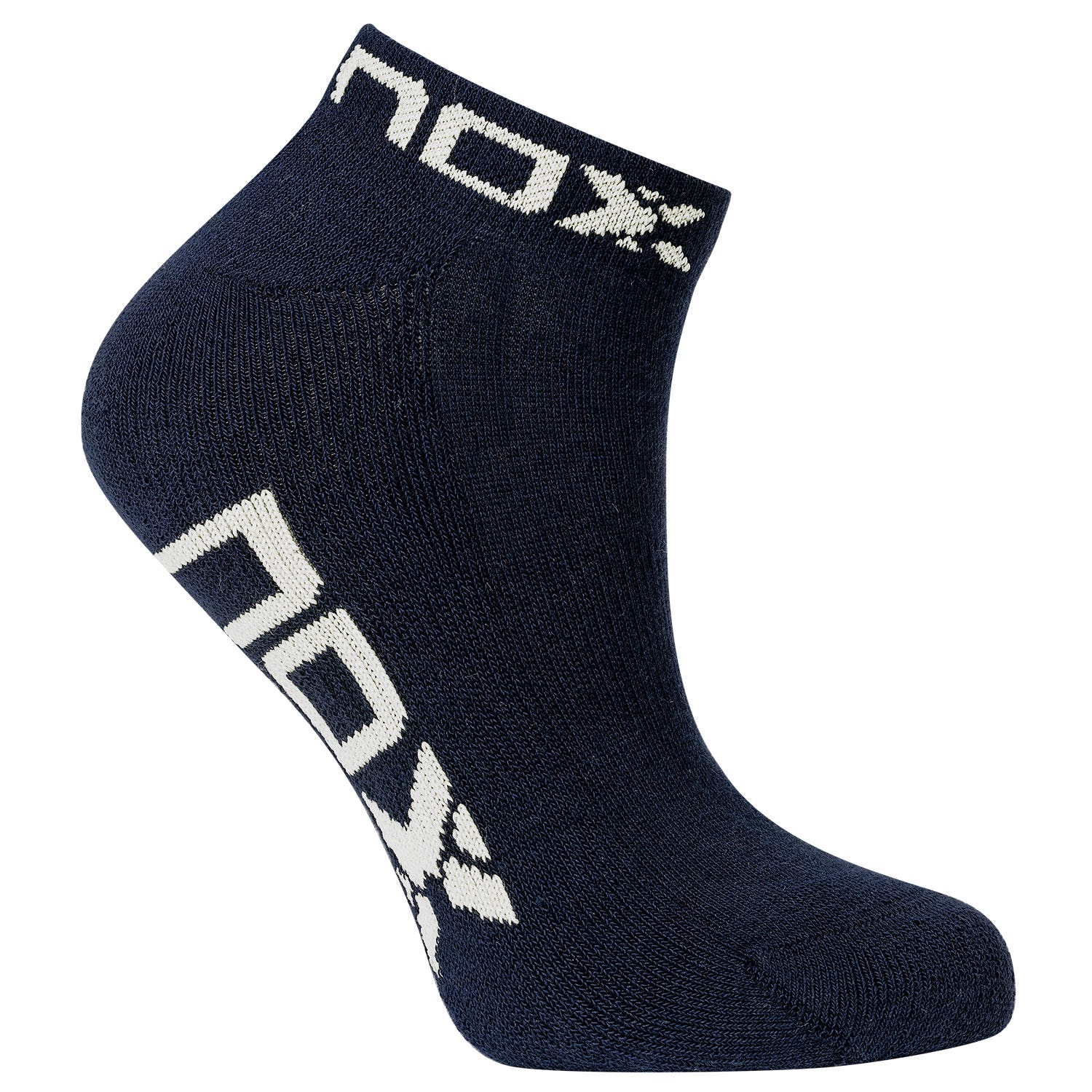 BAG 6 PCS. - ANKLE SOCKS NOX BLUE LOGO WHITE WOMAN