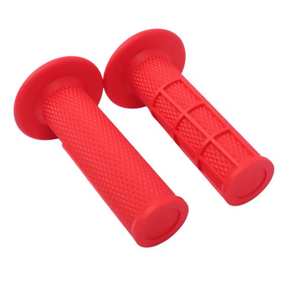 UP Design HOLESHOT MX UP LOCK-ON 22/24 Universal Handlebar Grips - RedRef: UPD0526 / UPLO1289R