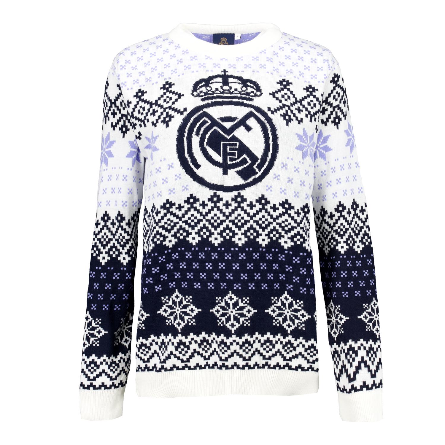 Womens Christmas Sweater Crest Lilac