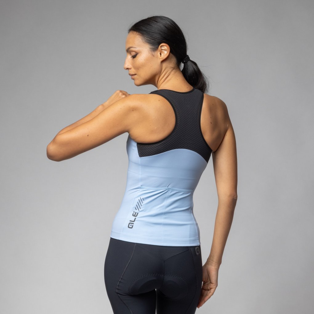Alé PRAGMA Color Block Tank Top Women - aqua