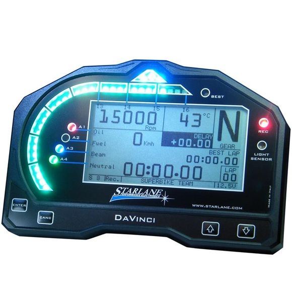 Starlane Davinci R Universal Digital SpeedometerRef: STCDAVR