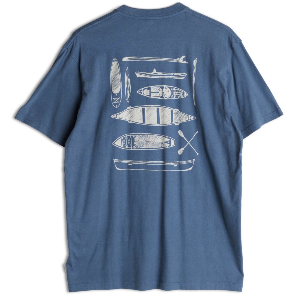 KAVU Paddle Out T-Shirt Men - Orion Blue