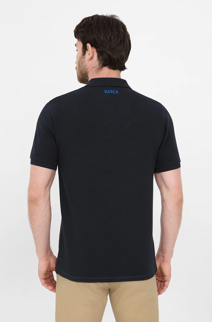 Navy polo shirt Barça