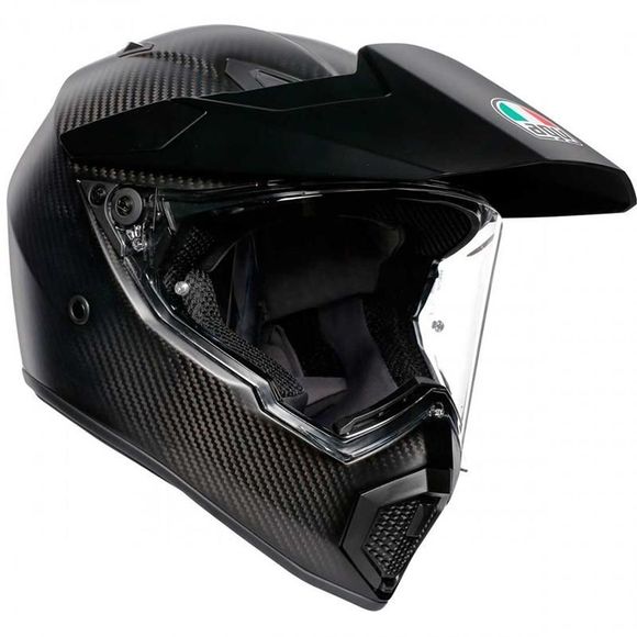 AGV AX9 Full-Face Helmet - SOLID - CarbonRef: AG1083