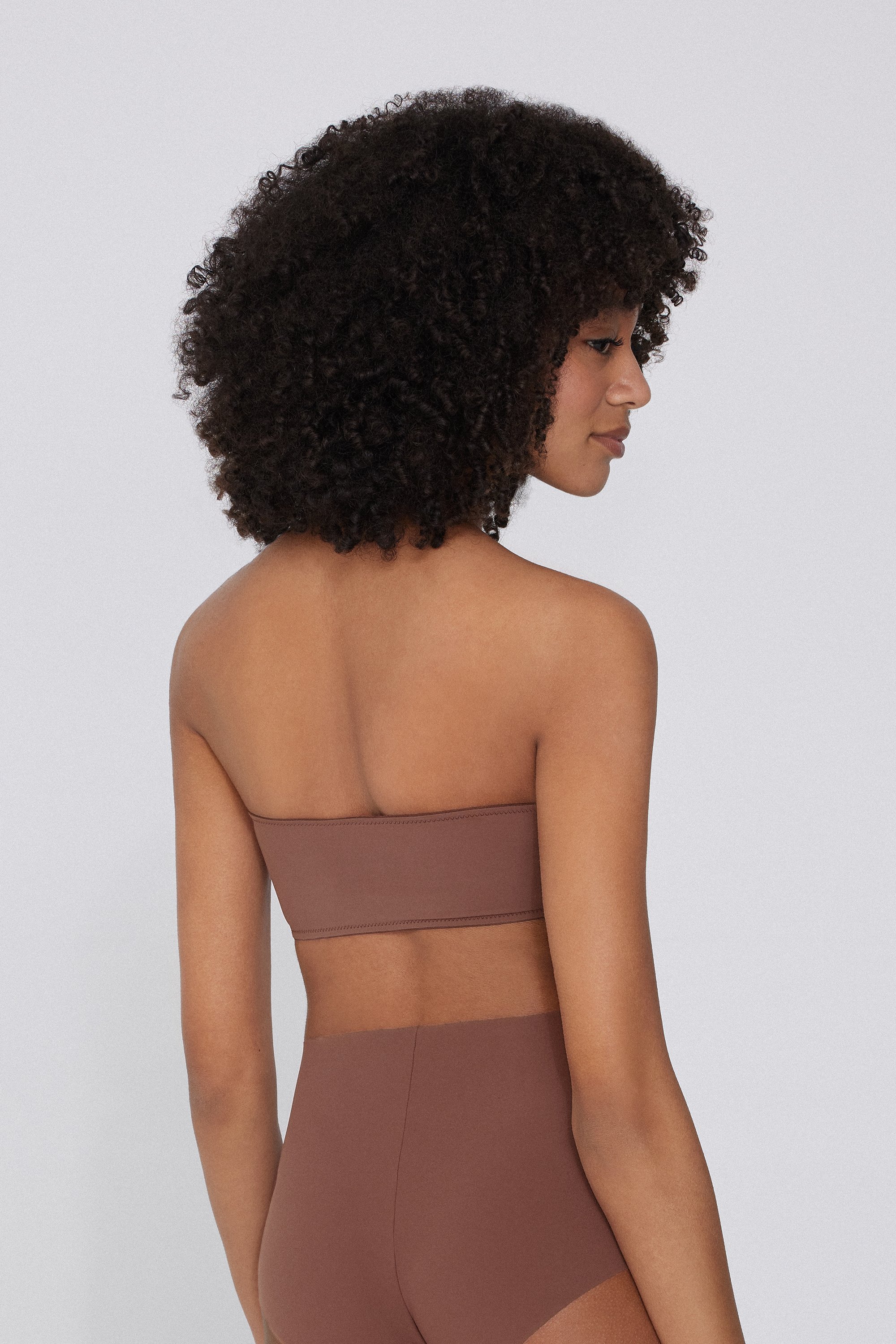 Sydney Microfibre Bandeau Bra Top